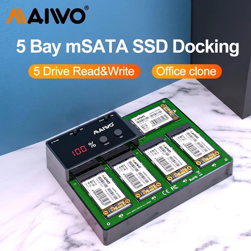 MAIWO 5  M.2 mSATA SSD ŷ ̼, USB 3.0 CFast ̽, CFast ޸ ī , ,   Ŭ